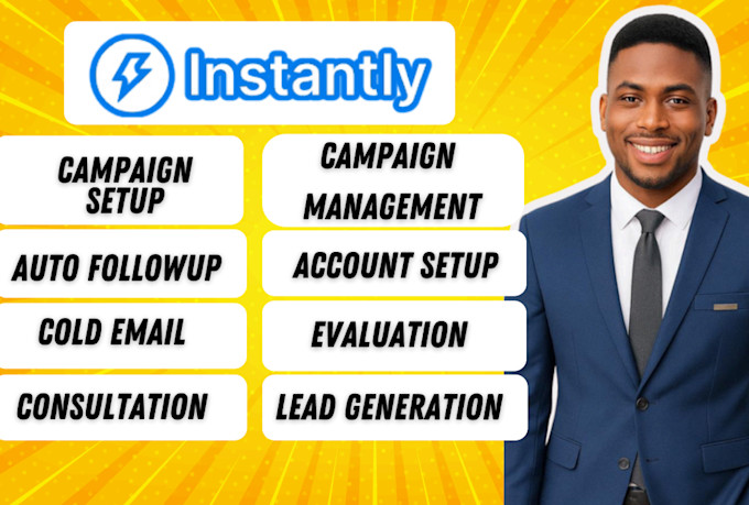 setup instantly ai and do personalized cold emails outreach using instantly ai